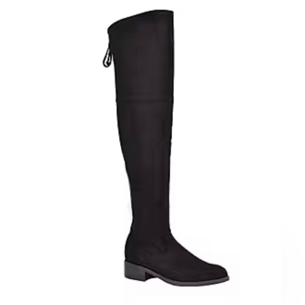 UNISA women's MAYZII over the knee boots (black fabric upper)